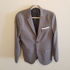 H&M Mens Grey Suit Jacket